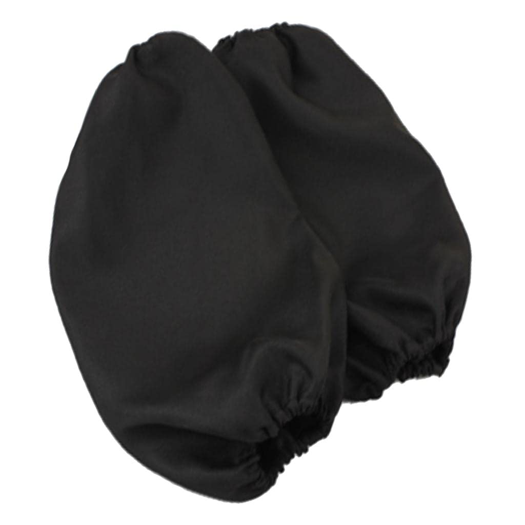 CALANDIS® Black Arm Sleeves for Kitchen Cleaning - Protective Oversleeves Covers for Cooking, Dishwashing & Food Prep - Durable Cloth Arm Protection
