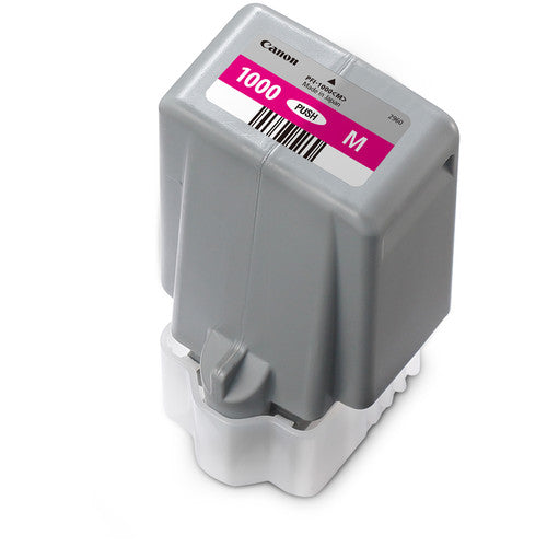 Canon PFI-1000 M LUCIA PRO Magenta Ink Cartridge 80ml - Premium Printer Ink for Professional Photo Printing & Graphic Design