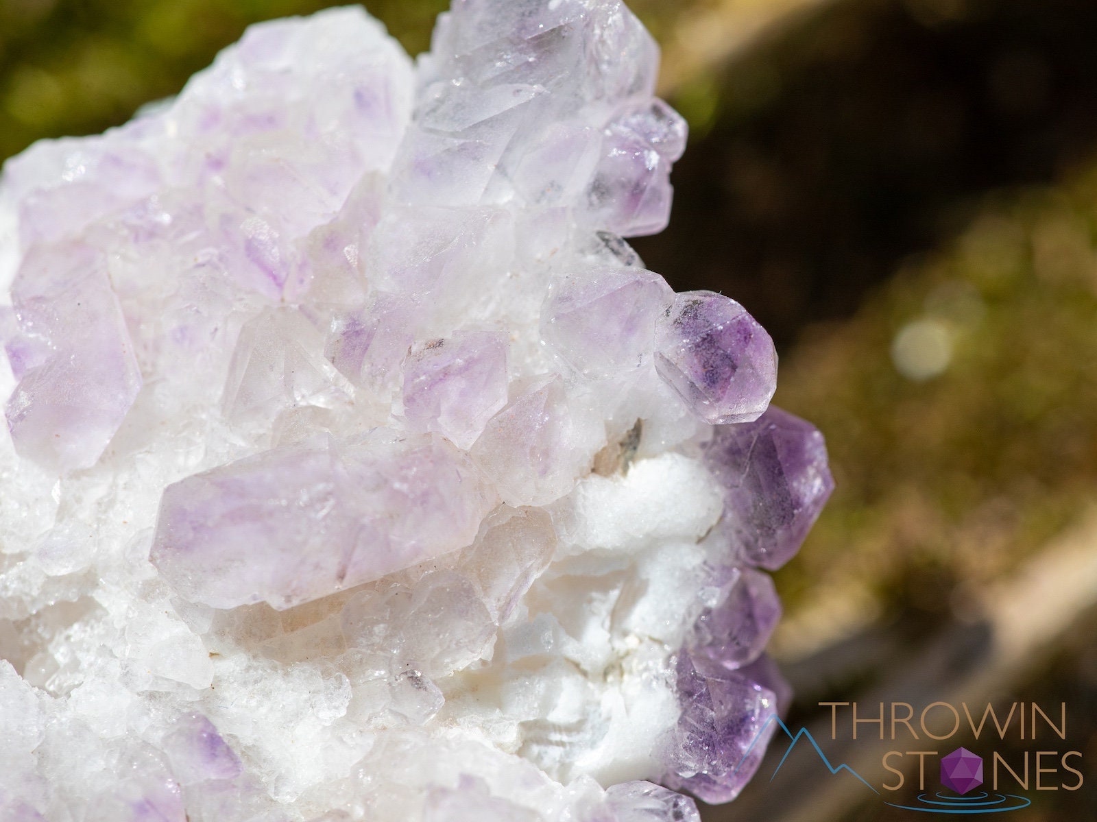 Natural Amethyst Raw Crystal Cluster - February Birthstone, Healing Stone, Unique Spiritual Gift for Women & Men, Boho Home Decor, Meditation & Energy Healing - 39946