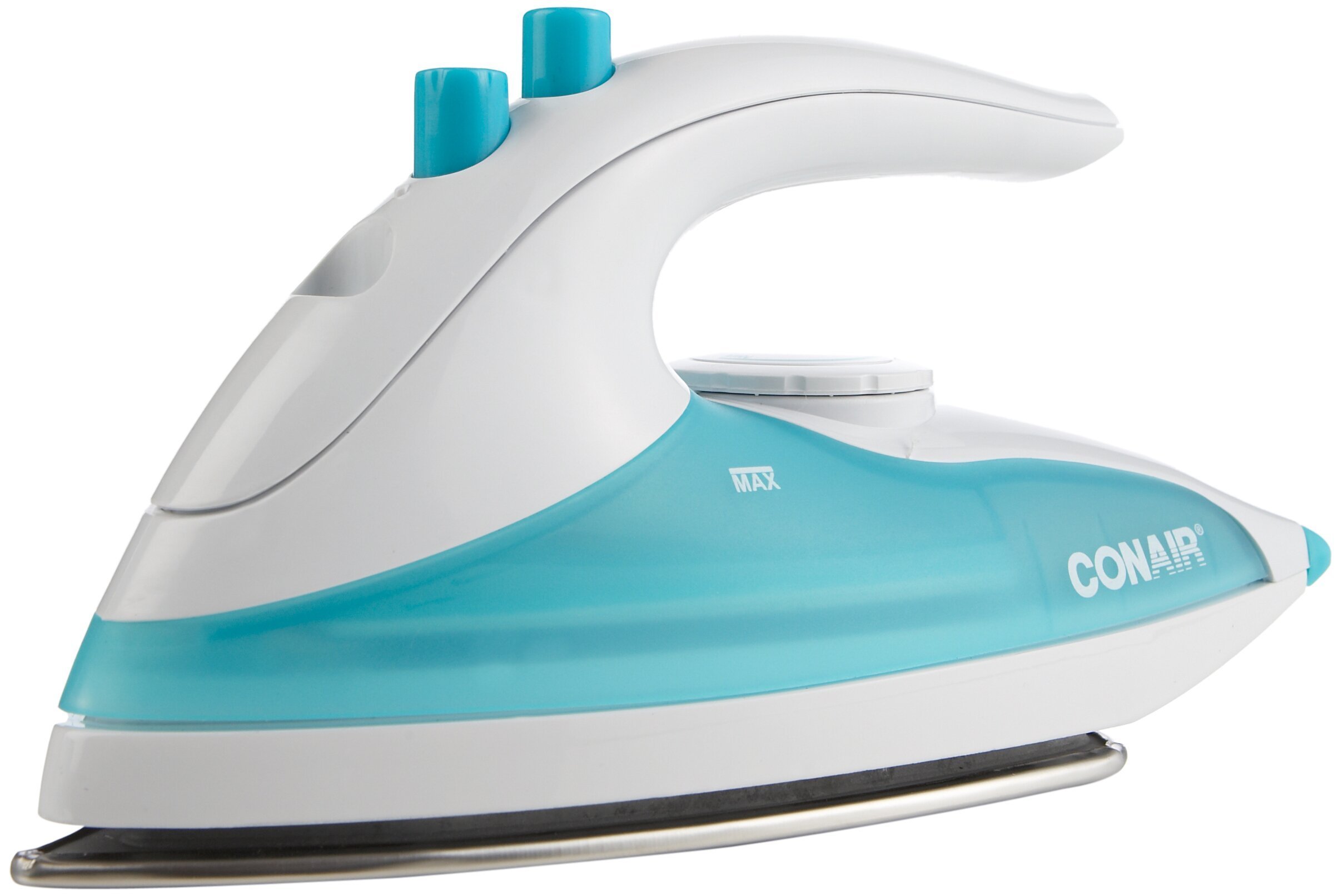 Conair EZ Press 800 Watt Handheld Steam Iron - Portable Travel Clothes Steamer for Wrinkles, Quick & Easy Garment Care - Perfect for Home, Office, and Travel Use