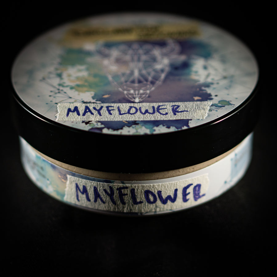 Declaration Grooming Mayflower Shaving Soap - Premium Artisan Shaving Cream for Men with Natural Ingredients - Perfect for Wet Shaving & Daily Grooming Routine