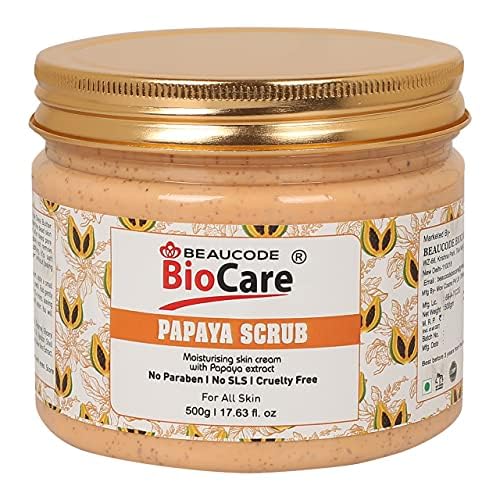 Beaucode BioCare Natural Papaya Face Gel - 500g Hydrating & Brightening Skincare for All Skin Types | Paraben-Free, SLS-Free, Sulfate-Free & Cruelty-Free | Daily Moisturizer for Women & Men | Perfect for Dry Skin, Acne Care & Night Routine