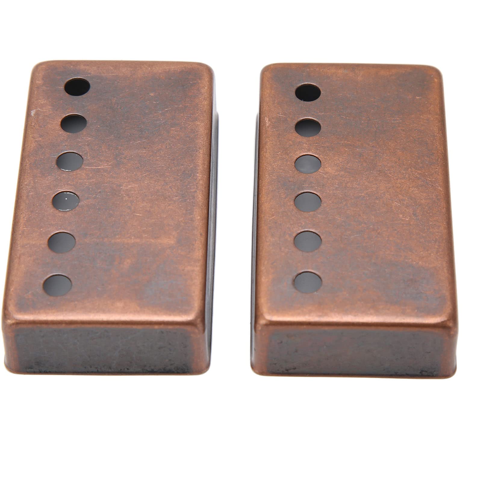 Bronze Electric Guitar Pickup Cover - 2-Piece Scratch-Resistant Shell for Protection | Perfect for Gibson, Fender & DIY Guitar Upgrades