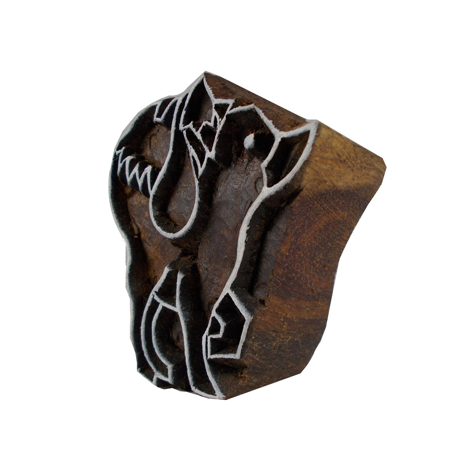 Fox Wooden Stamps for Textile, Scrapbooking & Clay Crafts - DIY Printing Blocks