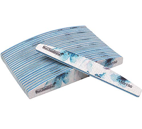 Professional 100pcs Manicure Kit with 150/150 Grit Nail Files, Sanding Buffers & Flower Design Tools - Salon Quality Nail Care Set for Women & Girls - Perfect for Home Manicures, Pedicures & DIY Nail Art