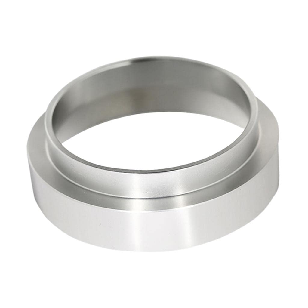 MYADDICTION 51mm Aluminum Coffee Dosing Ring Replacement - Silver Dosing Funnel for Espresso Machines | Perfect for Home Baristas & Coffee Shops | Durable & Precise Coffee Grounds Dispenser for Professional Brewing