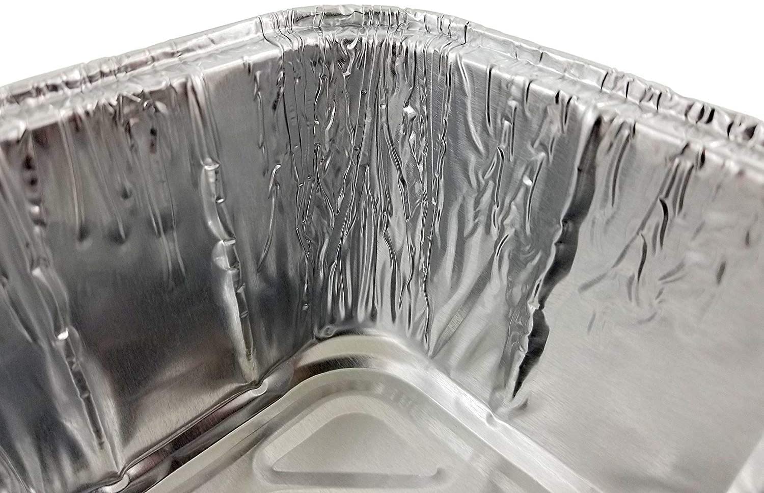 Handi-Foil 2 lb Heavy Duty Aluminum Foil Loaf Pans - Pack of 200 Commercial-Grade Baking Tins for Bread, Meatloaf & Casseroles | Perfect for Bakeries, Catering & Home Baking