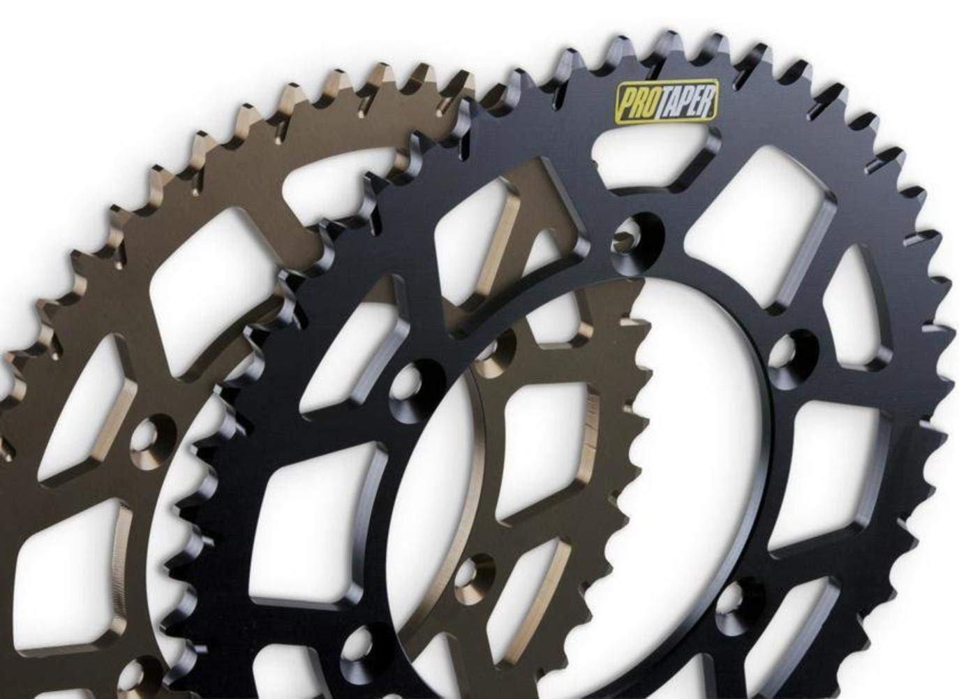 ProTaper Race Spec Aluminum Rear Sprocket 50T - High-Performance Motorcycle Sprocket for Dirt Bikes & ATVs - Durable Orange Anodized Finish - Perfect for Off-Road Racing & Trail Riding