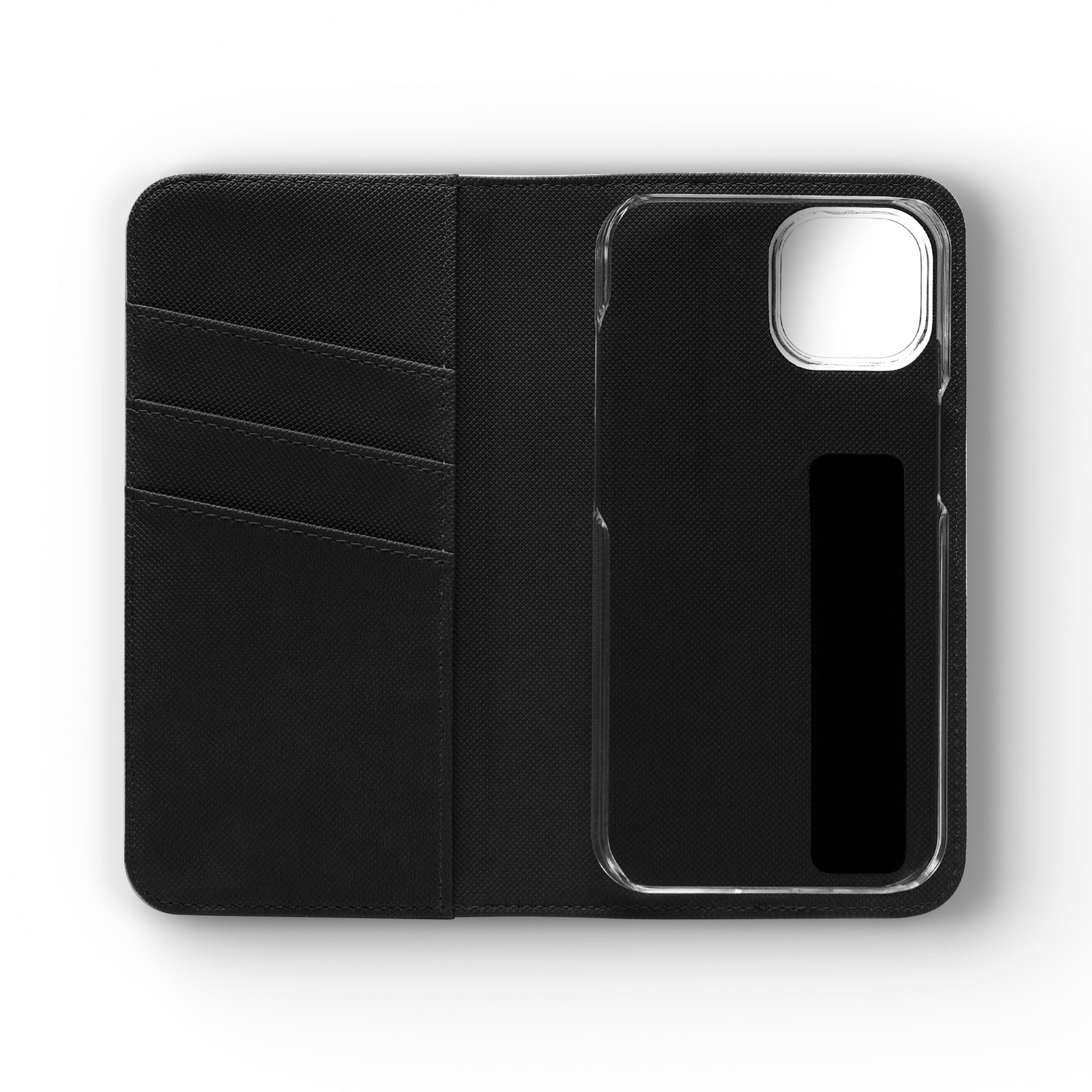 Premium Awapuhi Folio Case for iPhone 14 Pro Max - Slim Vegan Leather Phone Cover with Card Slots | Perfect for Work, Travel & Everyday Protection