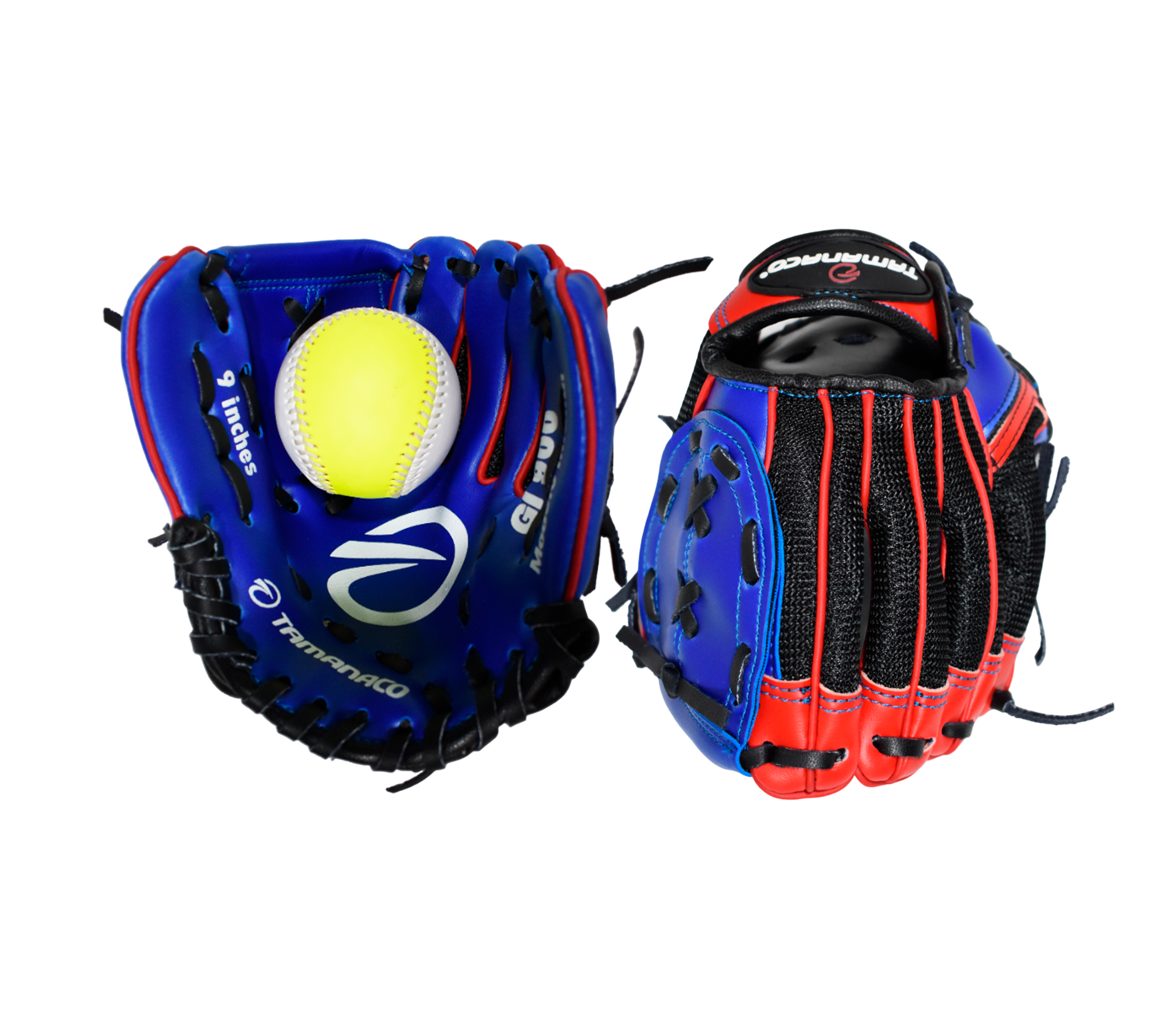 Kids' Right-Hand Closed Baseball Glove + Ball Set - Size 9 for T-Ball & Softball Practice | Perfect for Youth Baseball Training & Backyard Games