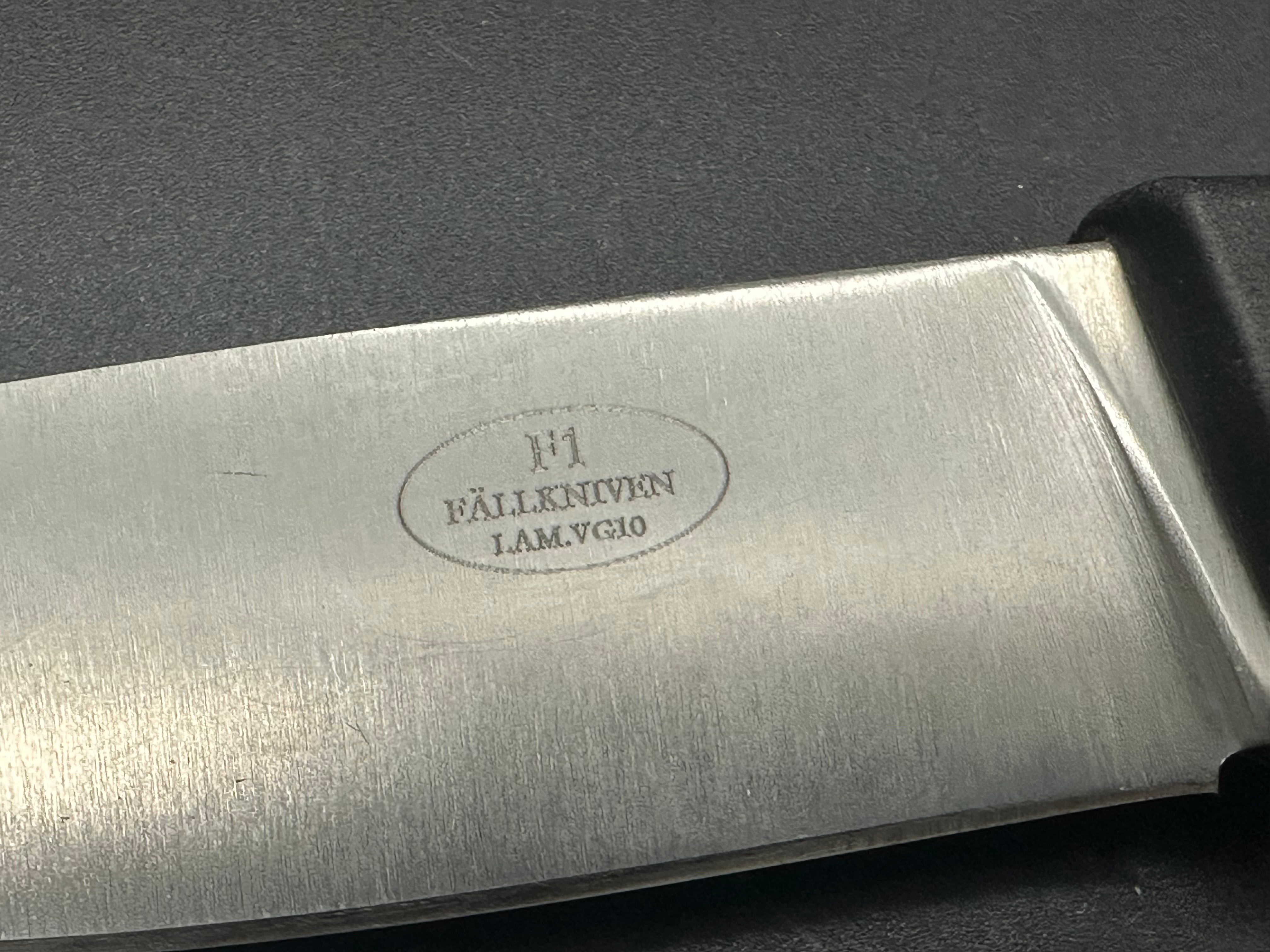 Fallkniven F1 Swedish Military Survival Knife - 3.75