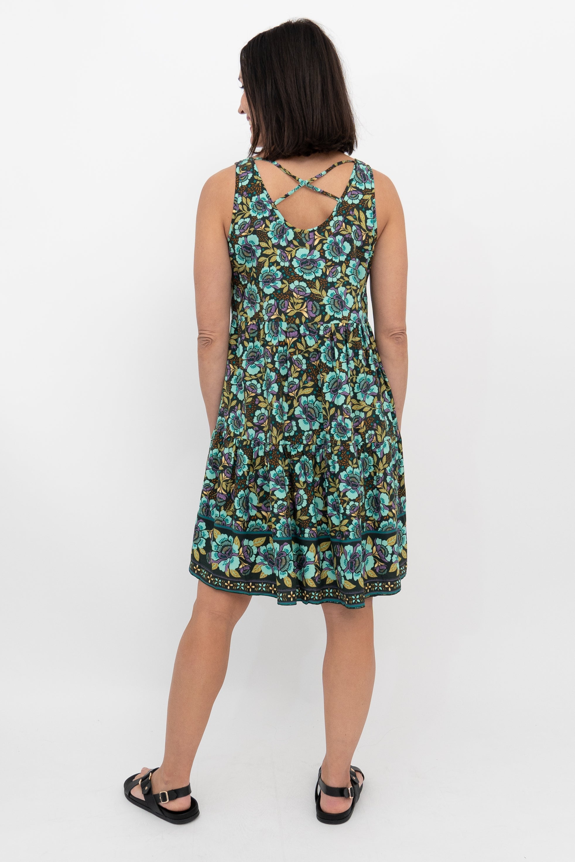 Kaya Dress - Elegant Floral Summer Dress for Women | Perfect for Garden Parties, Weddings & Outdoor Events