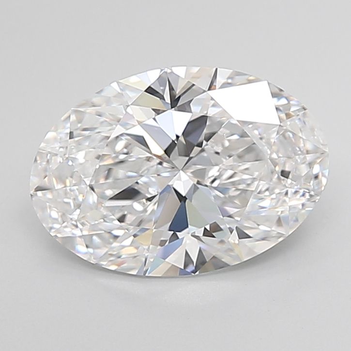 3.50 Carat Oval Lab Grown Diamond - VVS1 Clarity, D Color | Eco-Friendly & Affordable Engagement Ring Stone for Proposals & Anniversaries