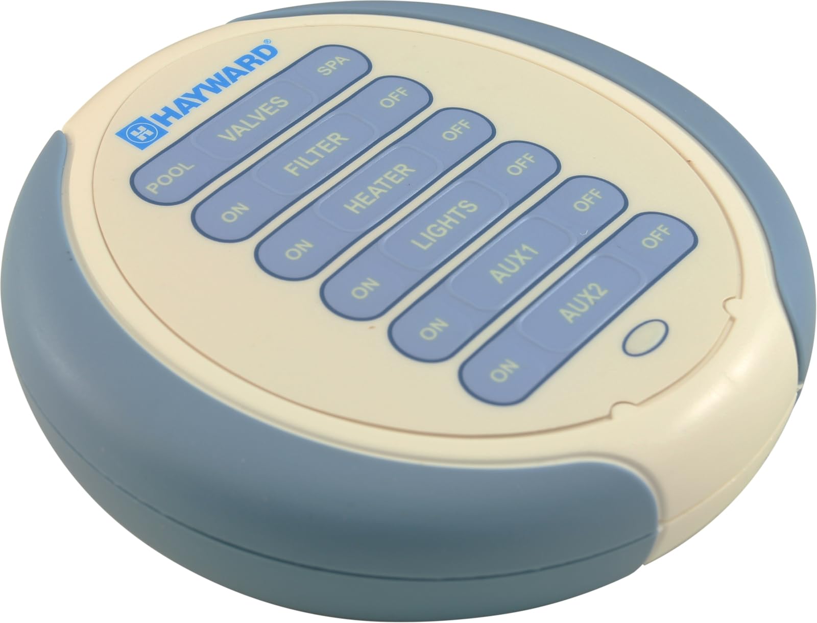Hayward AQL2-SS-RF Wireless Spa Side Remote Control for Hot Tubs & Pools | Waterproof & Durable | Perfect for Backyard Relaxation & Hydrotherapy