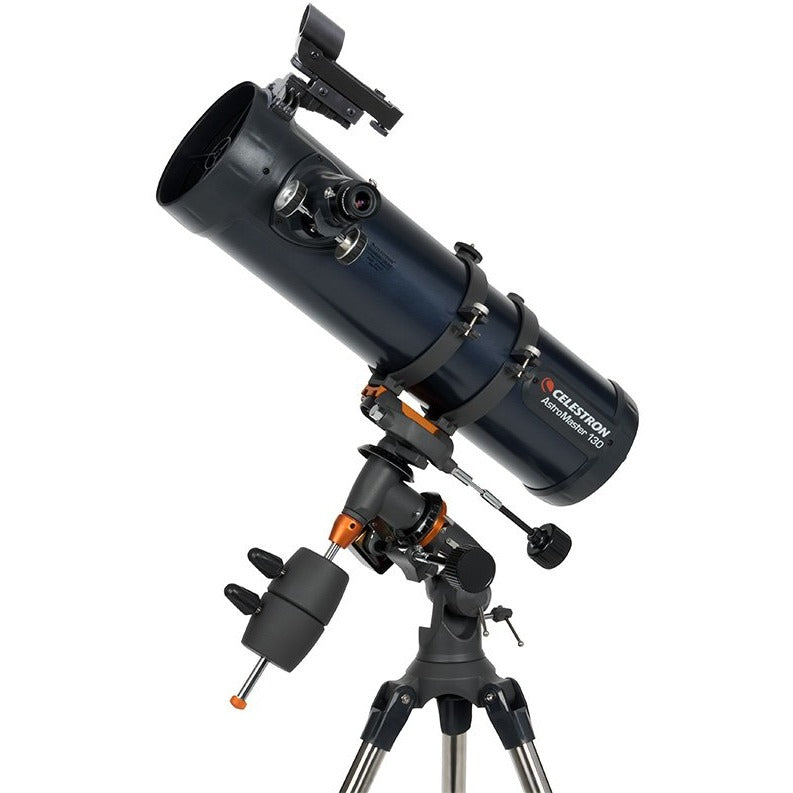 Refurbished Celestron AstroMaster 130EQ Motorized Telescope - 130mm Aperture for Stargazing, Astrophotography & Backyard Astronomy