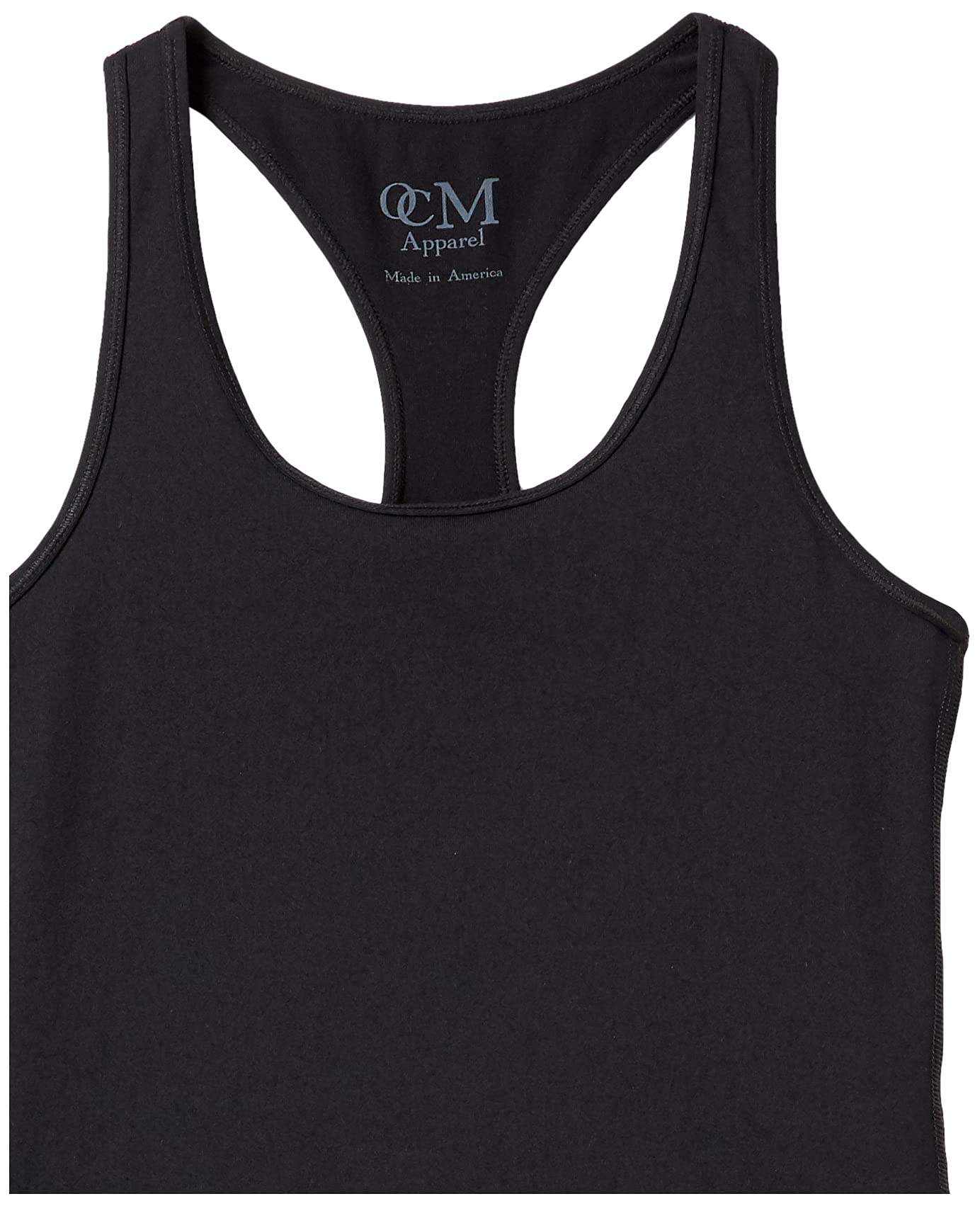OCM Apparel Women's Racerback Tank Top - Breathable Workout Shirt for Running, Yoga & Gym | Lightweight Athletic Activewear for Women
