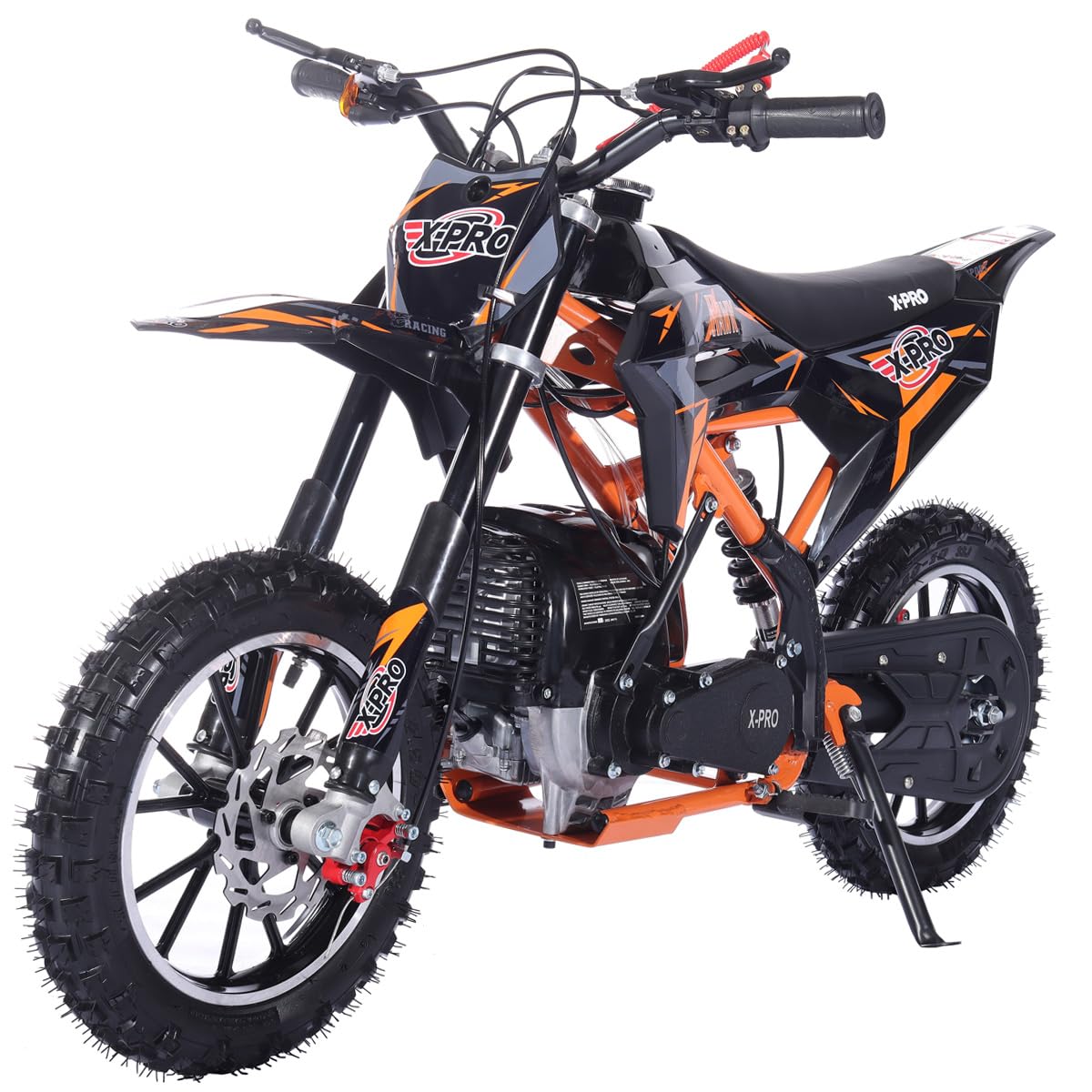 X-PRO Hawk Mini Dirt Bike 40CC 4-Stroke Gas-Powered Pit Bike with Pull Start & 10