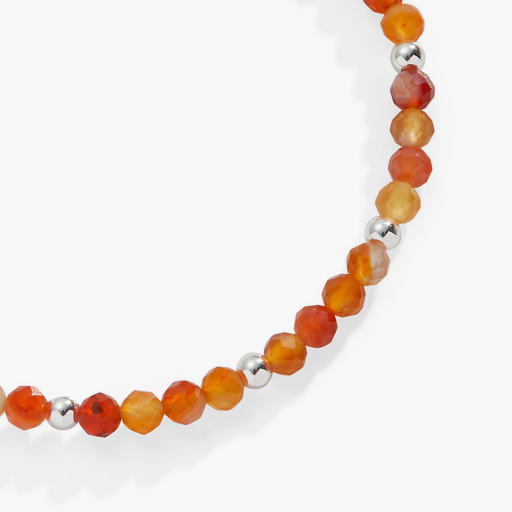 Natural Carnelian Stone Beaded Bangle Bracelet for Women - Healing Crystal Jewelry for Energy, Confidence & Success - Perfect for Meditation, Yoga & Spiritual Gifts