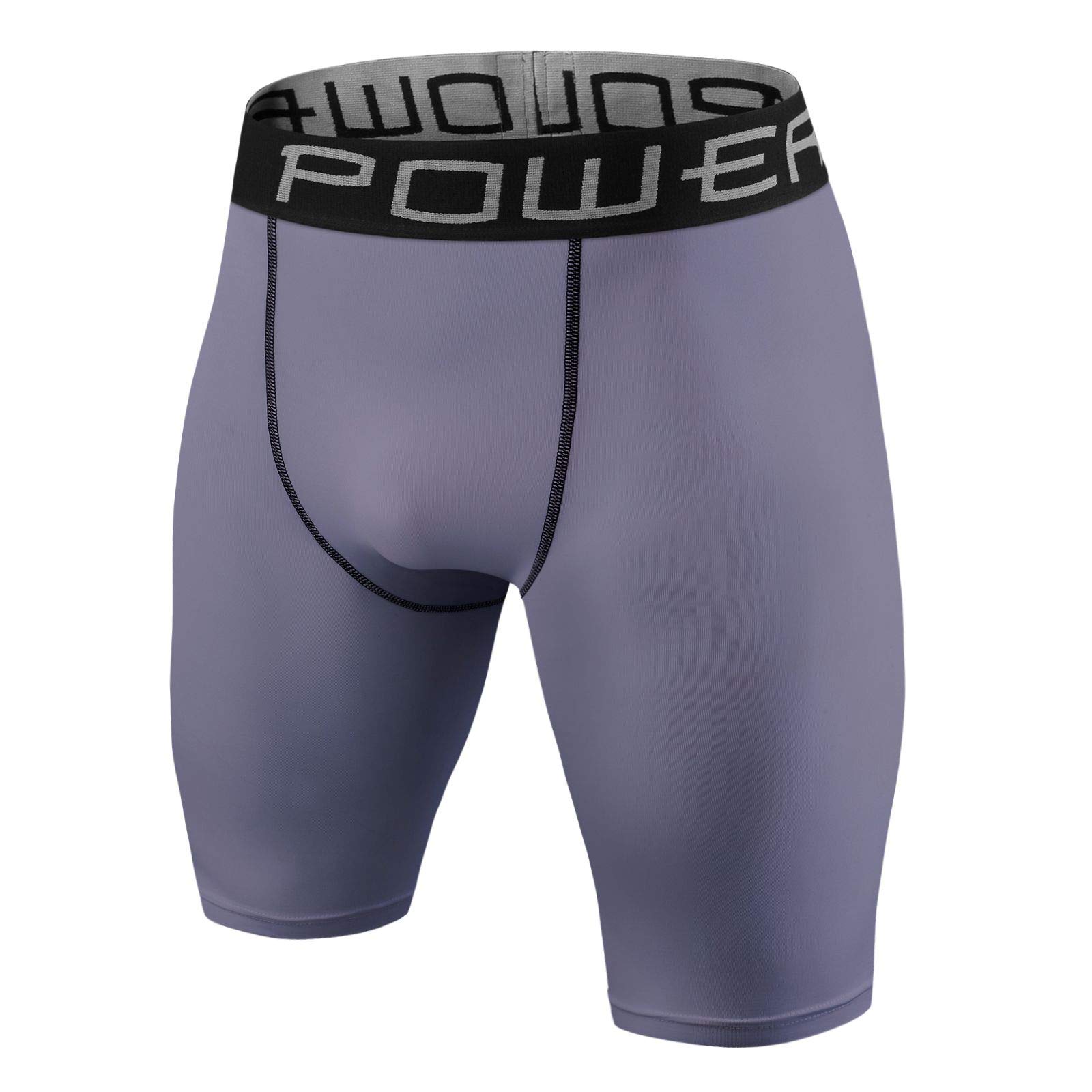 PowerLayer Boys' Compression Baselayer Shorts - Thermal Underwear for Active Kids - Perfect for Sports, Running & Cold Weather Layering