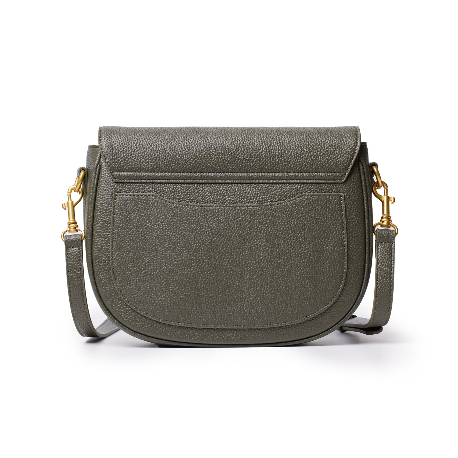 Large Pebble Shoulder Bag in Olive Green - Stylish & Spacious Handbag for Women, Perfect for Work, Travel & Everyday Use