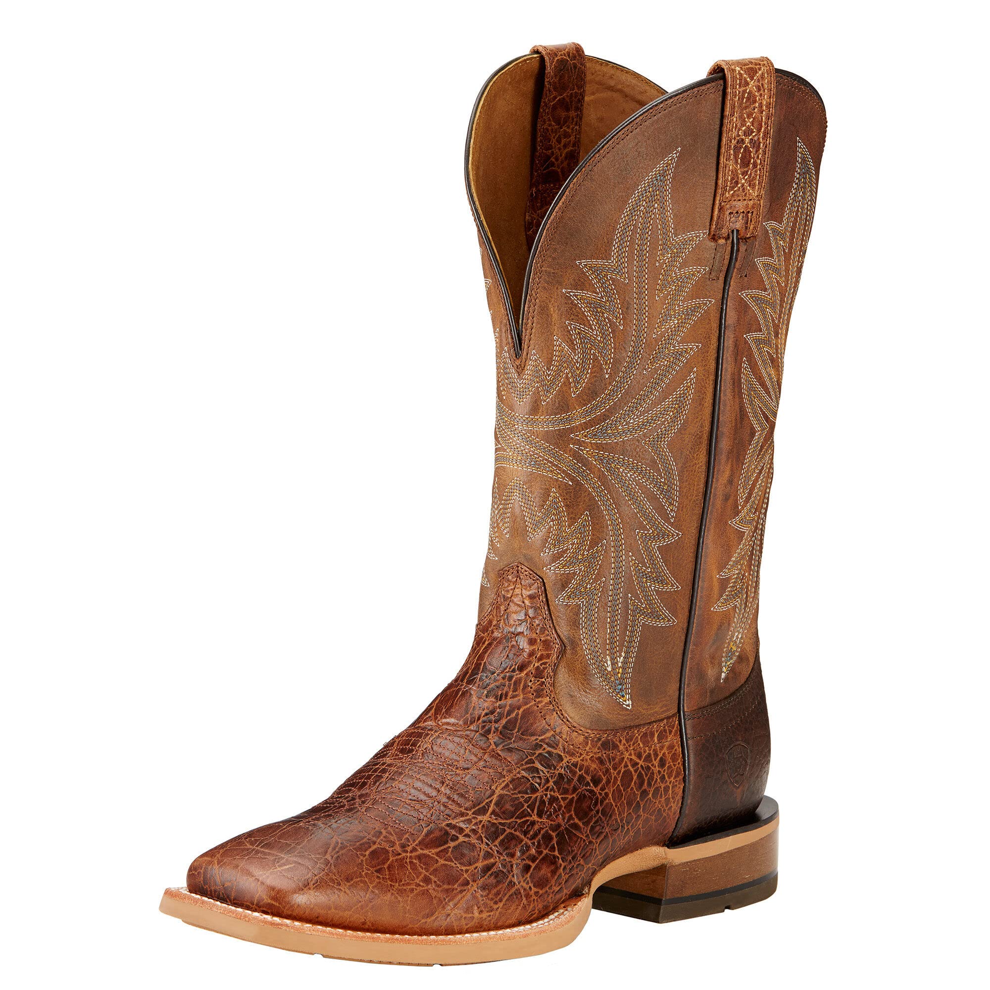 Ariat Men's Cowhand Western Boot - Durable Leather Work Boots for Ranch, Rodeo & Outdoor Activities