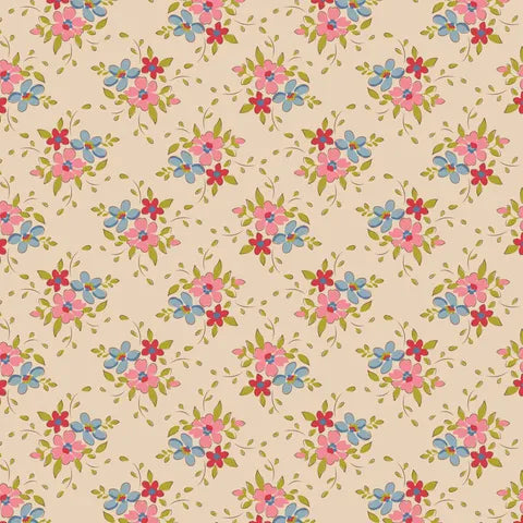 Tilda Spring & Easter Pastels Fabric - Frida Pearl Design for Quilting, Sewing & DIY Crafts - Perfect for Easter Decor, Baby Blankets & Home Decor Projects