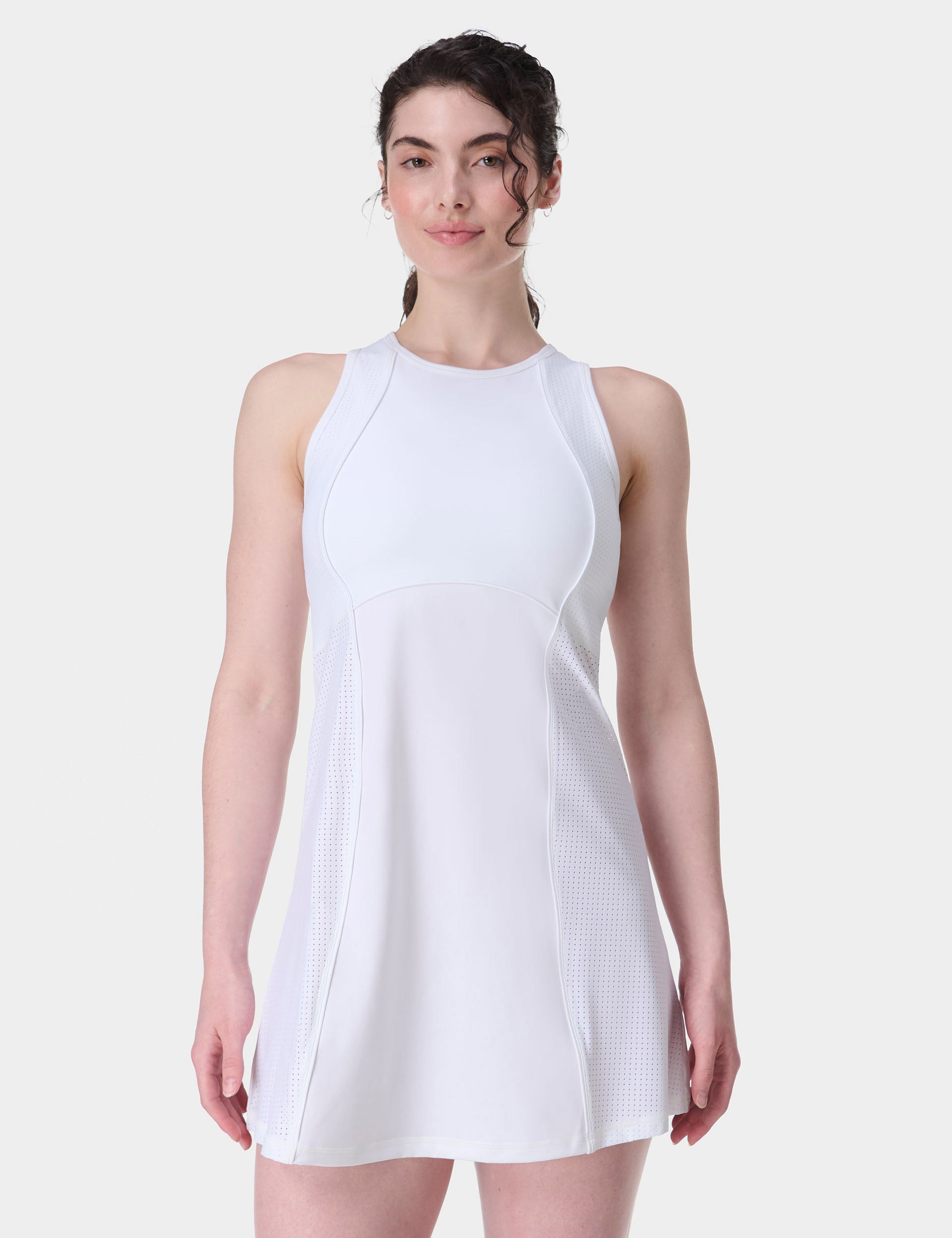 Premium Women's Tennis Dress - Breathable White Sports Dress for Tennis & Active Wear | Perfect for Matches, Training & Gym Workouts