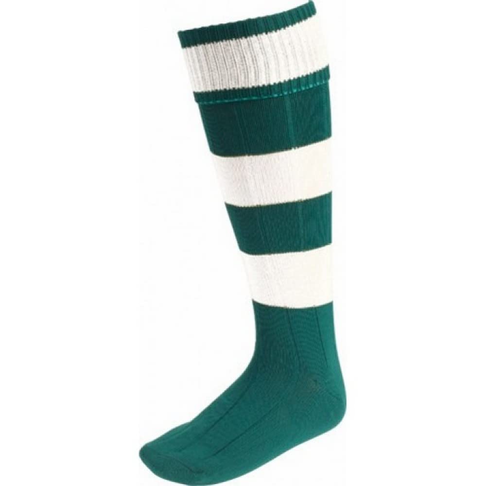 EURO SOCKS AMBER HOOPS Men's Large (Size 7-11) - Comfortable Athletic Socks for Running, Gym & Casual Wear