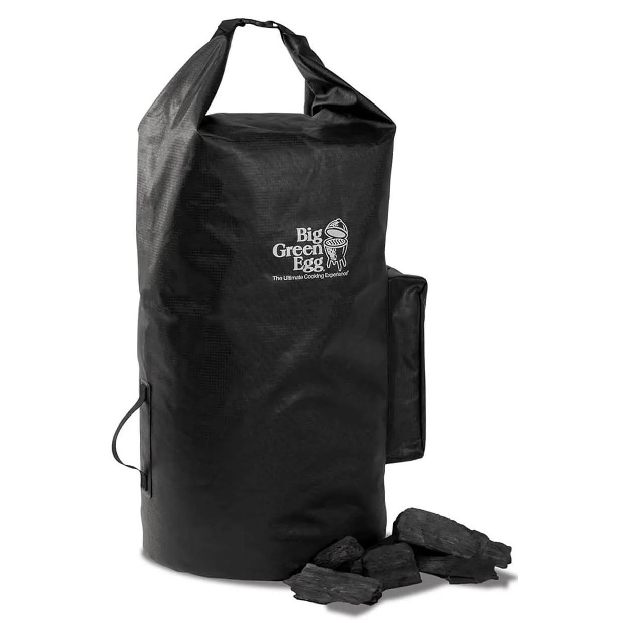 Big Green Egg Charcoal Storage Bag - Large Capacity Charcoal Holder for Kamado Grills - Perfect for Outdoor BBQ, Camping & Backyard Cooking
