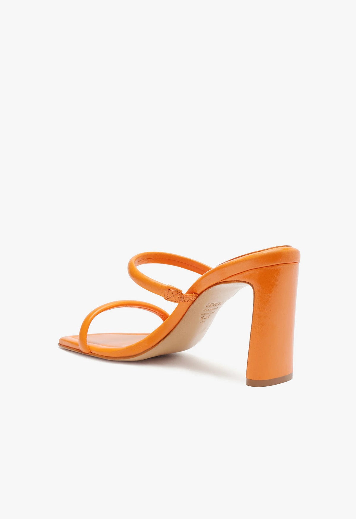 Ully Women's Nappa Leather Sandal with 24mm Heel - Comfortable High Heel Dress Sandals for Summer, Weddings & Evening Parties