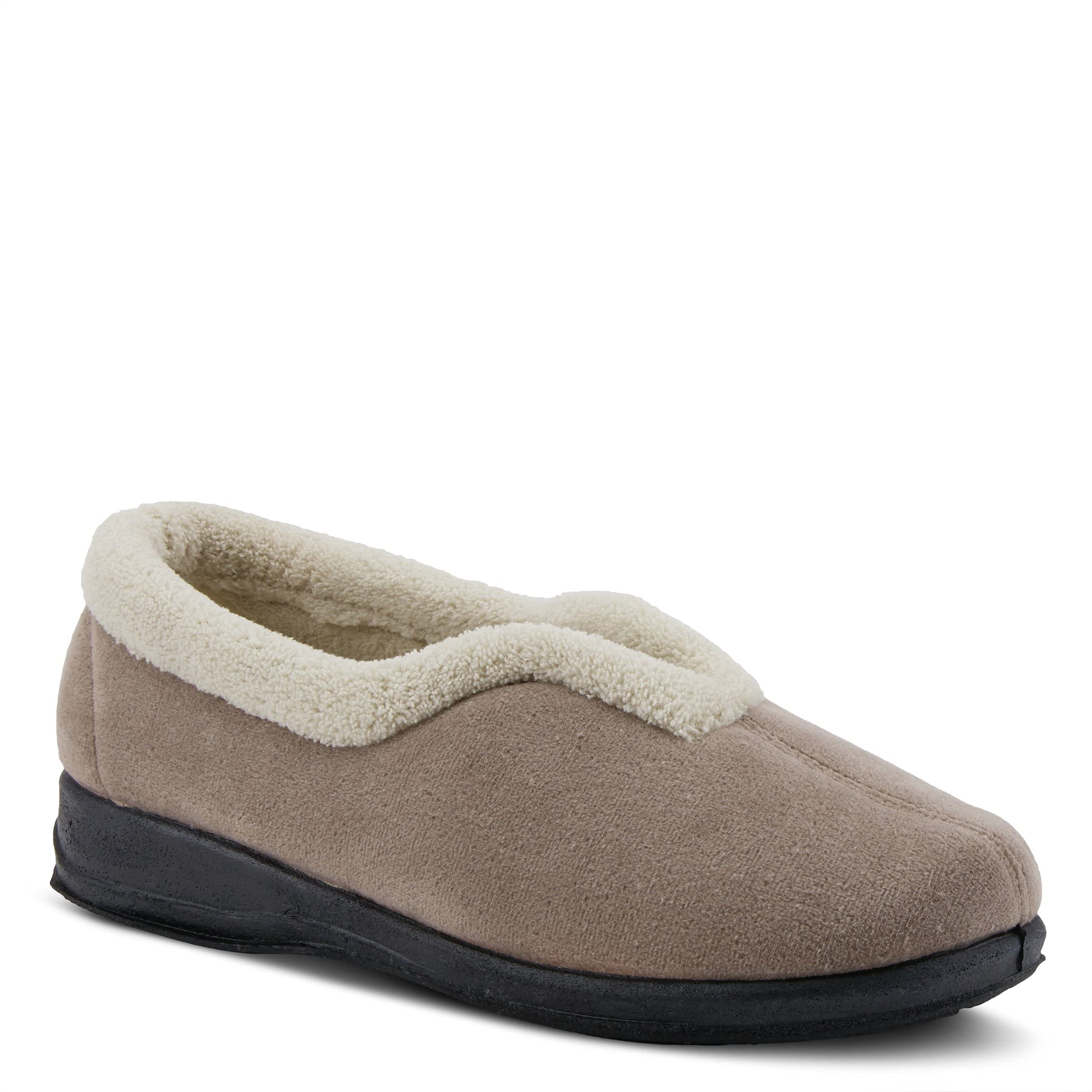 Spring Step Women's Cindy Slipper - Comfortable House Shoes with Memory Foam for Indoor & Outdoor Use - Perfect for Home, Office, and Travel