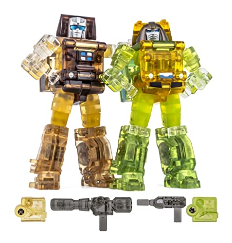 ACFUN Newage NA Toys 2021 Transformable Robot Toy Set - Cool Deformation Action Figures for Kids & Boys (H19T & H20T) - Perfect Birthday Gift & Collectible for Playtime & Display