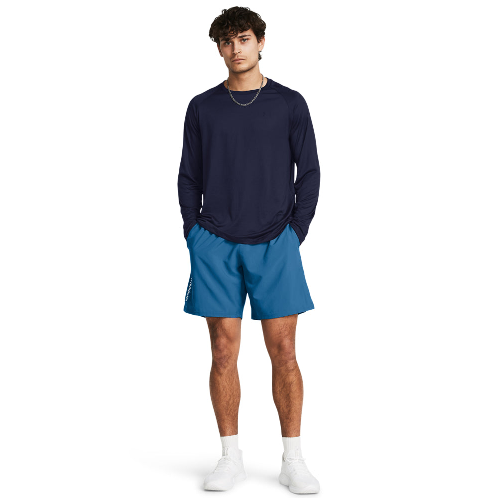 Men's Under Armour Woven Wordmark Shorts - Lightweight Athletic Training Shorts for Running, Gym & Casual Wear