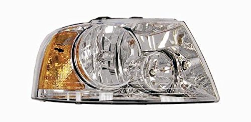 Fleetwood Terra 2006-2007 RV Motorhome Replacement Headlight Assembly Pair (Left & Right) with Bulbs - Perfect for Night Driving & Road Trips