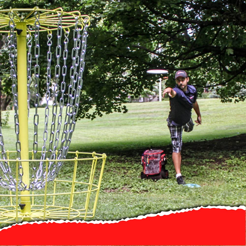 **Premium Disc Golf Basket Chain - Lightweight & Highly Visible 28