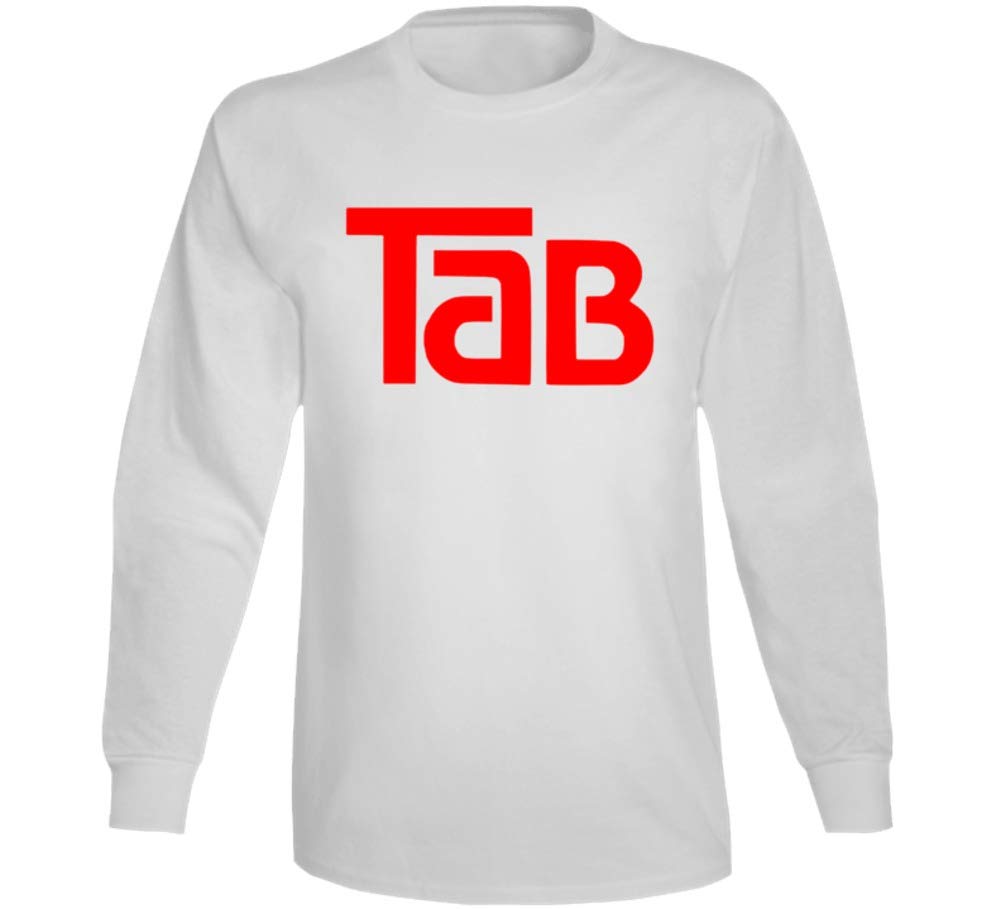 Vintage Tab Cola Soda Pop Retro Long Sleeve T-Shirt | Soft Cotton Unisex Tee | Perfect for 80s Theme Parties & Retro Fashion Lovers