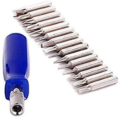 ATHRZ 16-Piece Magnetic Screwdriver Socket Wrench Set - Professional Tool Kit for Home, Office, Car & Bike Repair | Perfect for DIY Projects, Automotive Maintenance & Household Fixes