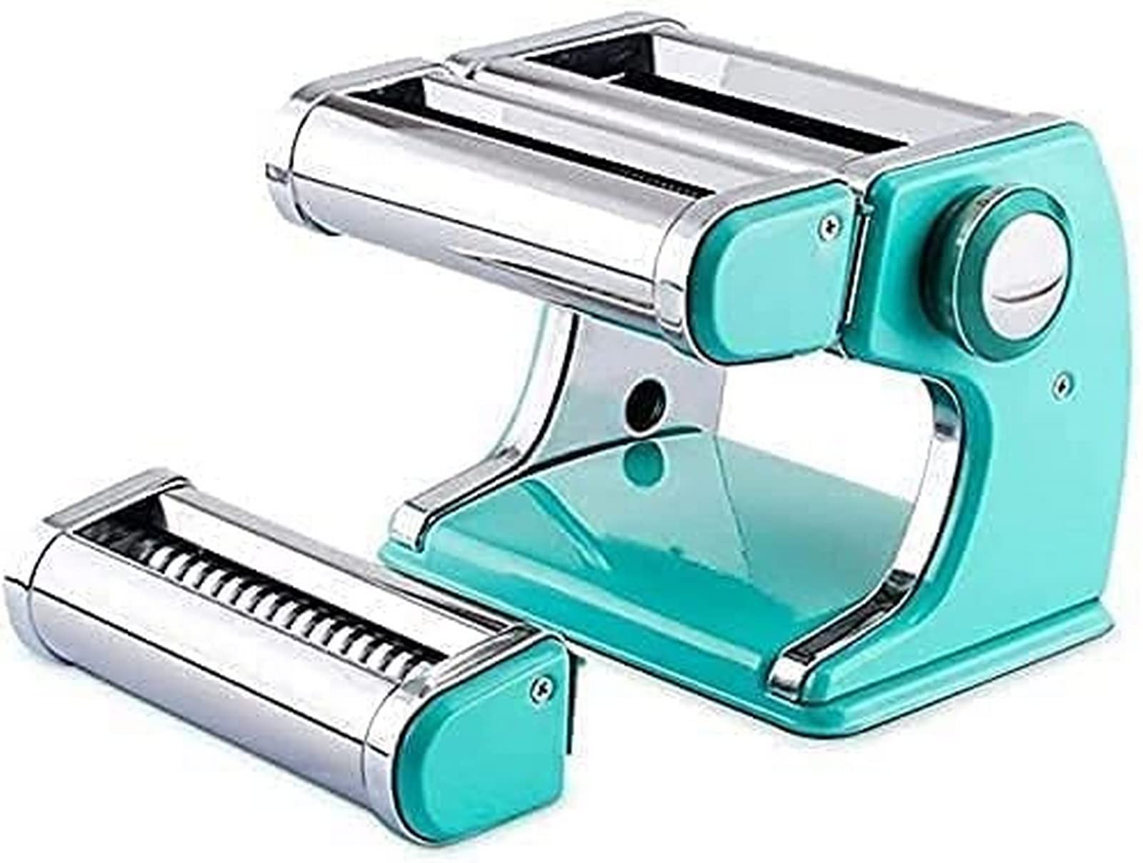 LIJCC Manual Pasta Maker Machine - Hand Crank Noodle Roller for Homemade Spaghetti & Fettuccine | Durable Kitchen Tool for Italian Cuisine, Family Cooking & Restaurant Use