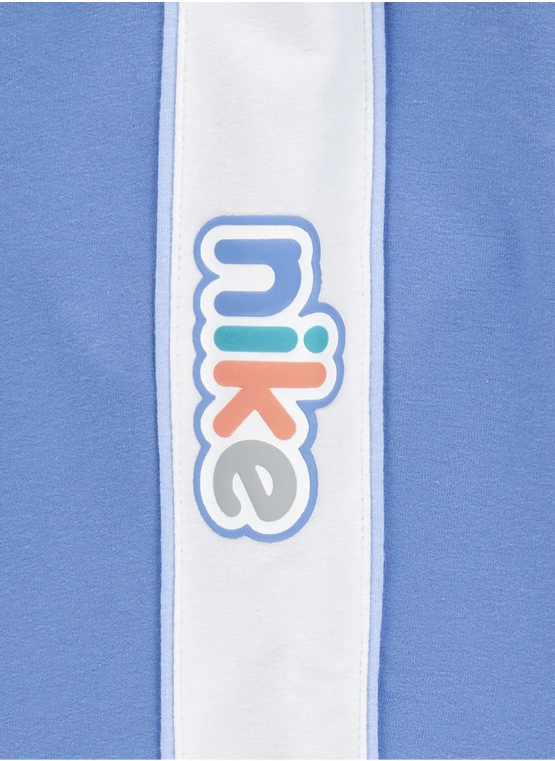 Nike Kids E1D1 Quarter Zip Blue Tracksuit Set - Comfortable & Stylish Activewear for Boys & Girls - Perfect for Sports, School & Outdoor Play