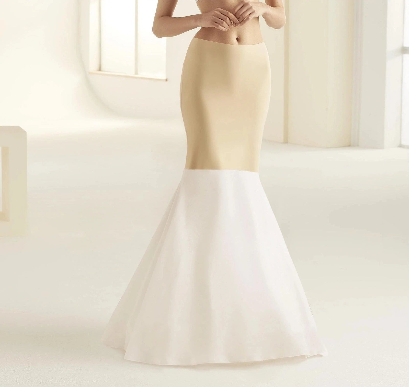 Brides Hooped Petticoat for Wedding Dresses - White Crinoline Underskirt H33 190 | Perfect for Bridal Gowns, Quinceañera & Formal Occasions