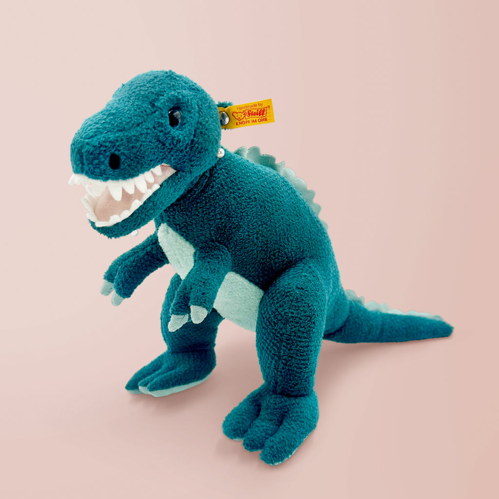 Floss & Rock Dinosaur Activity Play Set with Steiff Thaisen T-Rex Soft Toy - Educational STEM Toys for Kids, Perfect for Pretend Play & Dinosaur-Themed Birthday Gifts