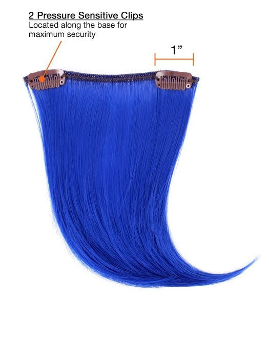 Clip In Side Bang Hair Extensions | Natural Looking Fake Bangs for Women | Perfect for Cosplay, Costume Parties & Everyday Styling