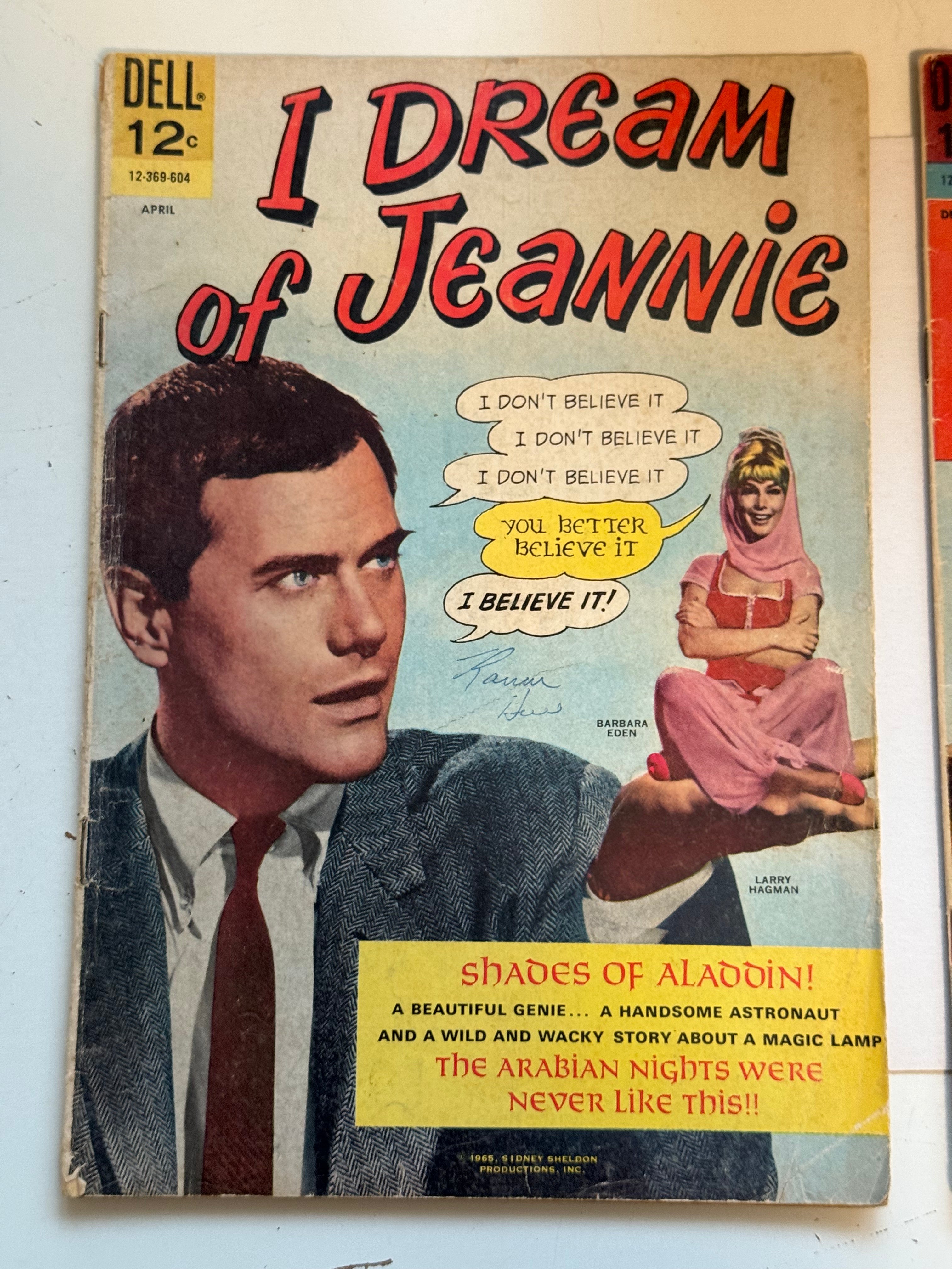 Rare #1 I Dream of Jeannie TV Show Comic Book - Collectible Memorabilia for Fans & Vintage Pop Culture Enthusiasts