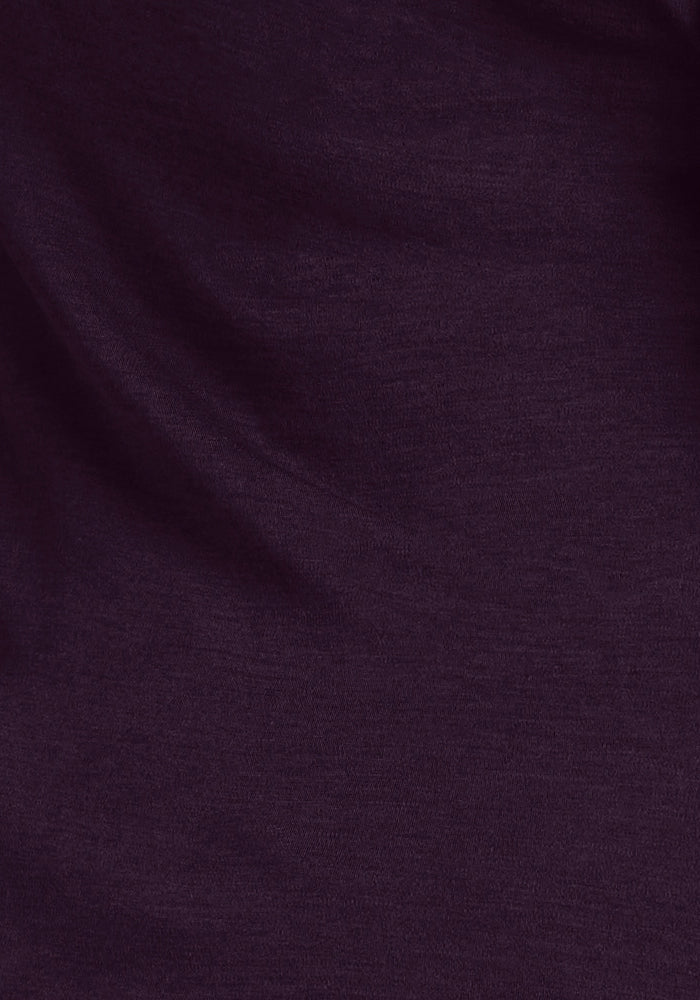 Stylish Paisley Cardigan for Women - Deep Plum Color | Perfect for Fall Layering & Casual Outfits