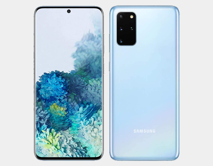 Samsung Galaxy S20 SM-G980F/DS 128GB 8GB RAM Dual SIM Factory Unlocked Smartphone - Cloud Blue | International Version for Travel & Business Use