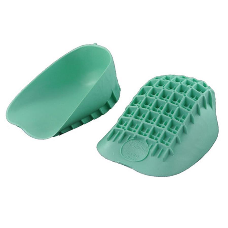 Tuli's Heavy Duty Heel Cups - Plantar Fasciitis & Heel Pain Relief, Green - Perfect for Running, Walking & Standing All Day