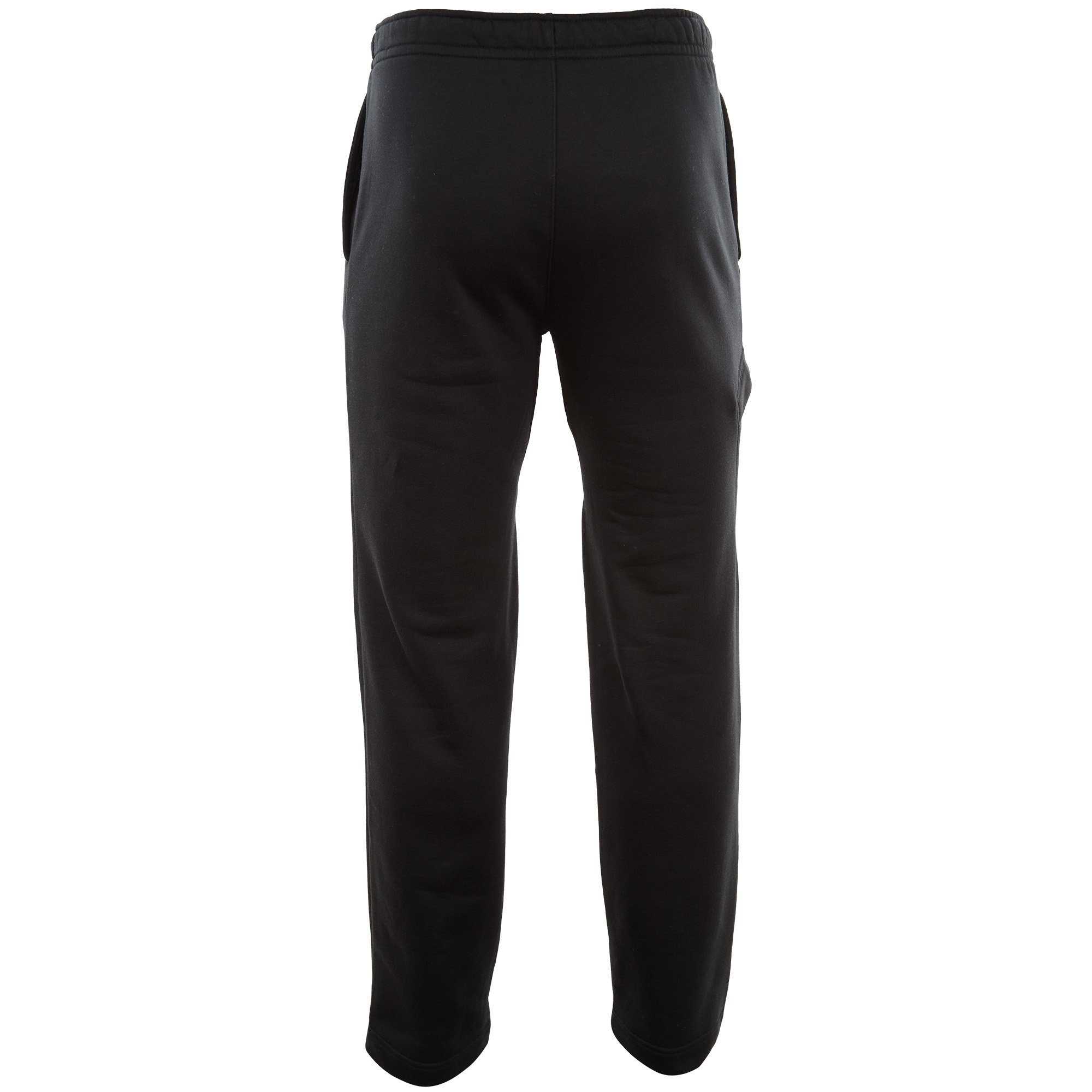 Nike Men's Open Hem Fleece Sweatpants with Pockets - Comfortable Lounge Pants for Casual Wear, Workout & Home Relaxation
