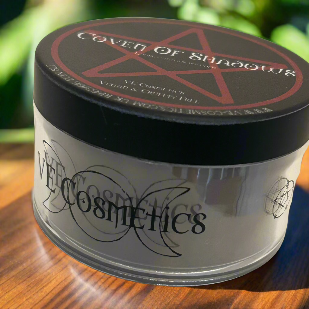 Coven of Shadows Cool Toned Contour Powder - Matte Bronzer for Face Sculpting & Natural Definition | Perfect for Everyday Makeup & Professional Contouring