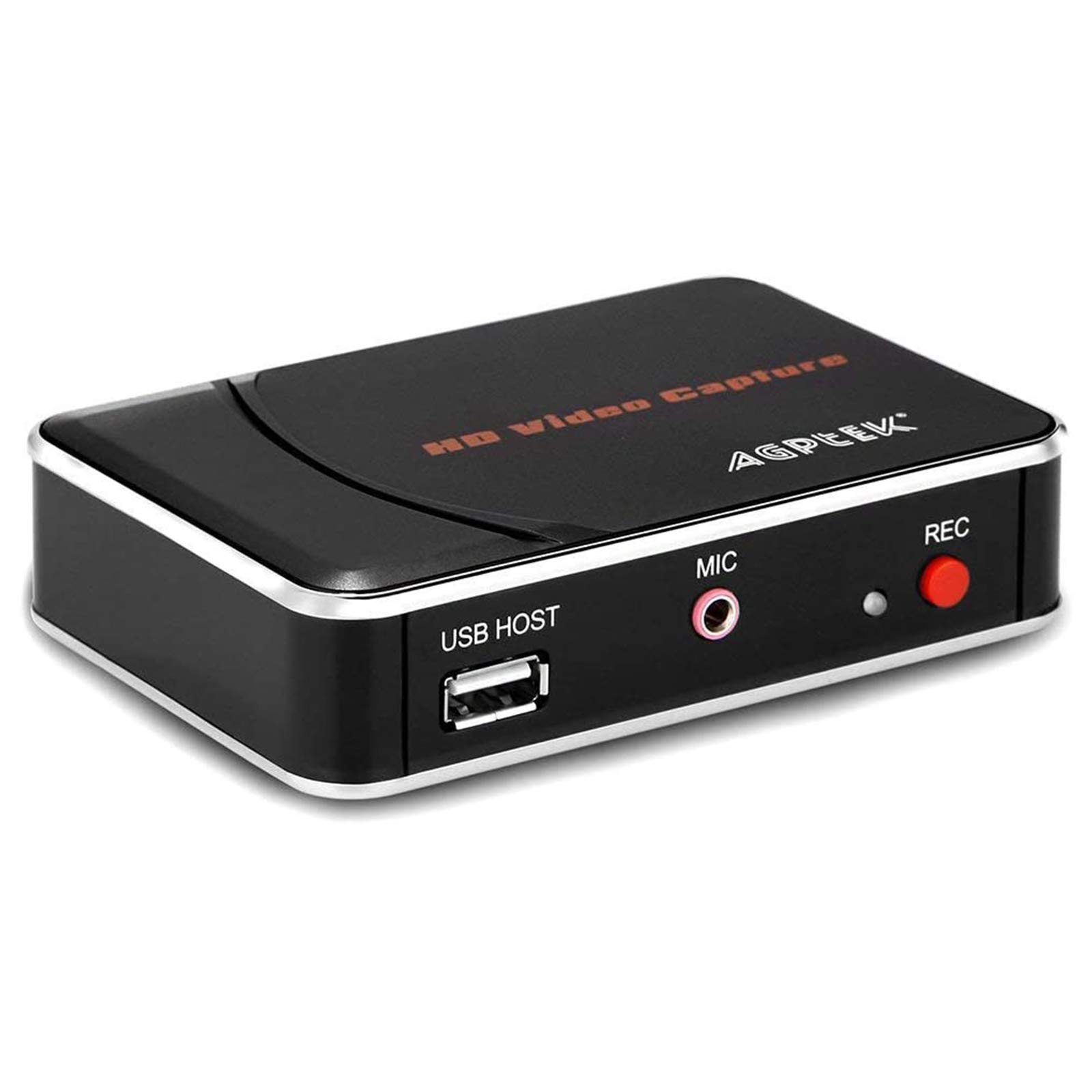 1080P HDMI Video Capture Card - HD Game Recorder for Xbox One/360/PS4/Wii U/Nintendo Switch with Mic Input for Live Commentary | No PC Needed | Perfect for Game Streaming, Live Commentary & Content Creation