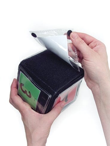 6 Pack Clear Cube Pockets for 6